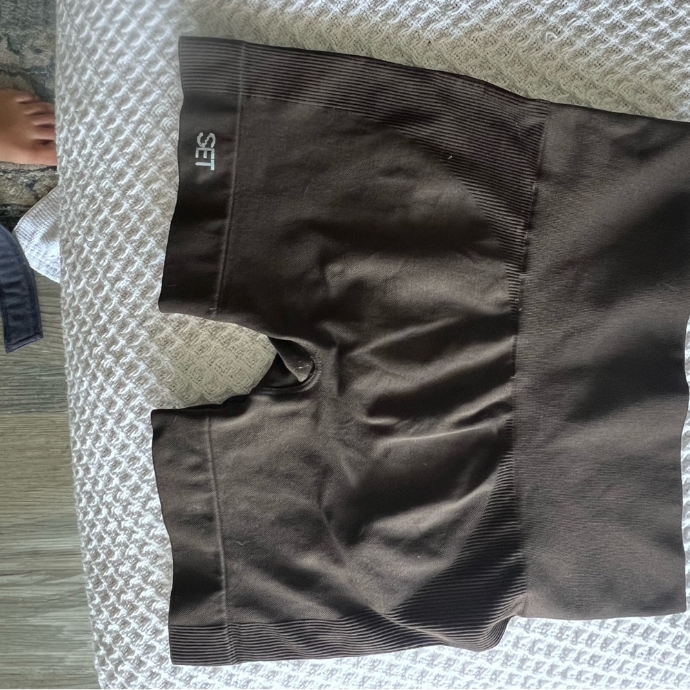 SET Active Brown Bike Shorts